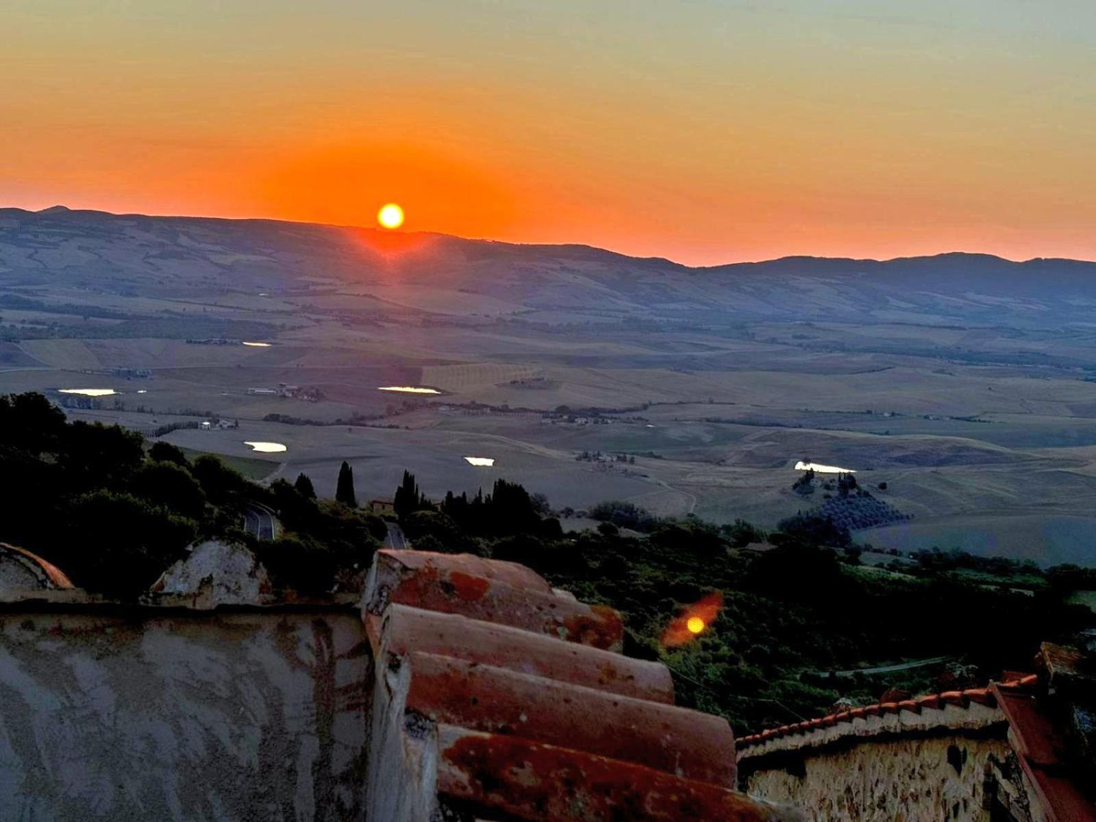 La Terrazza Sulla Val D'Orcia Apartman Castiglione dʼOrcia Kültér fotó