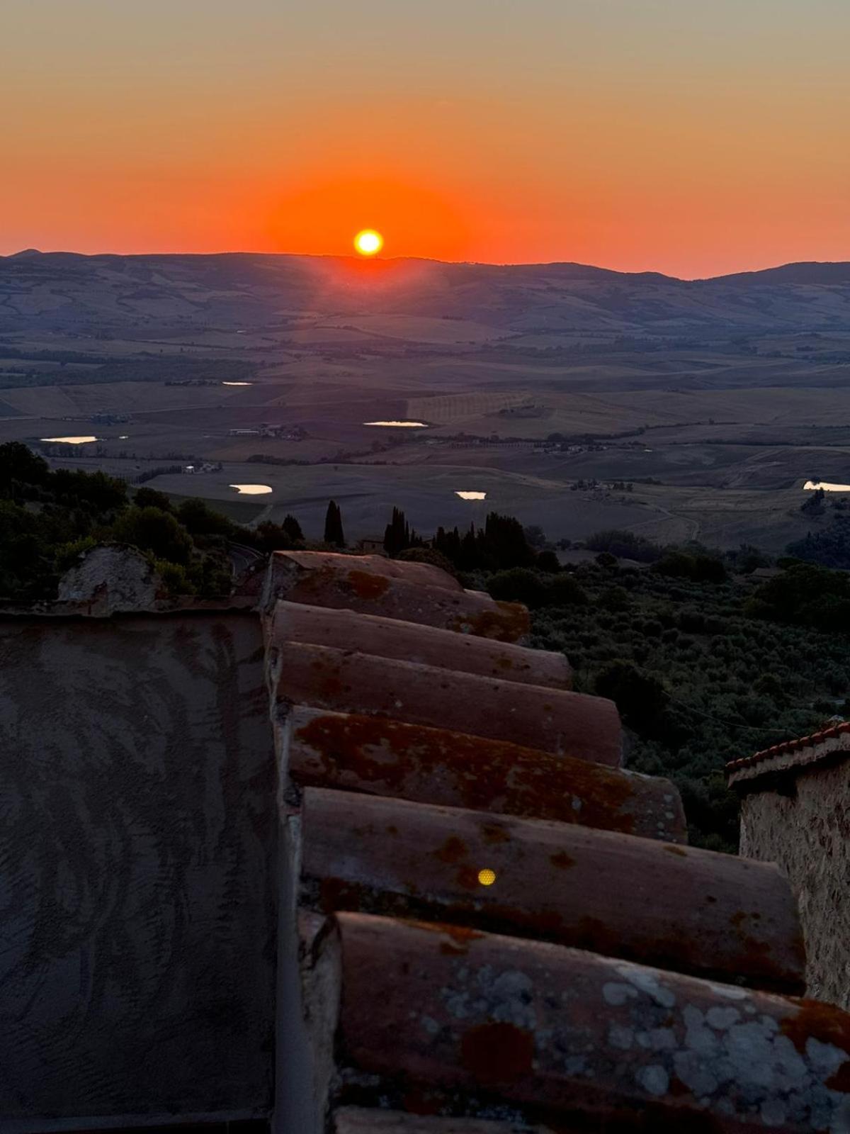 La Terrazza Sulla Val D'Orcia Apartman Castiglione dʼOrcia Kültér fotó