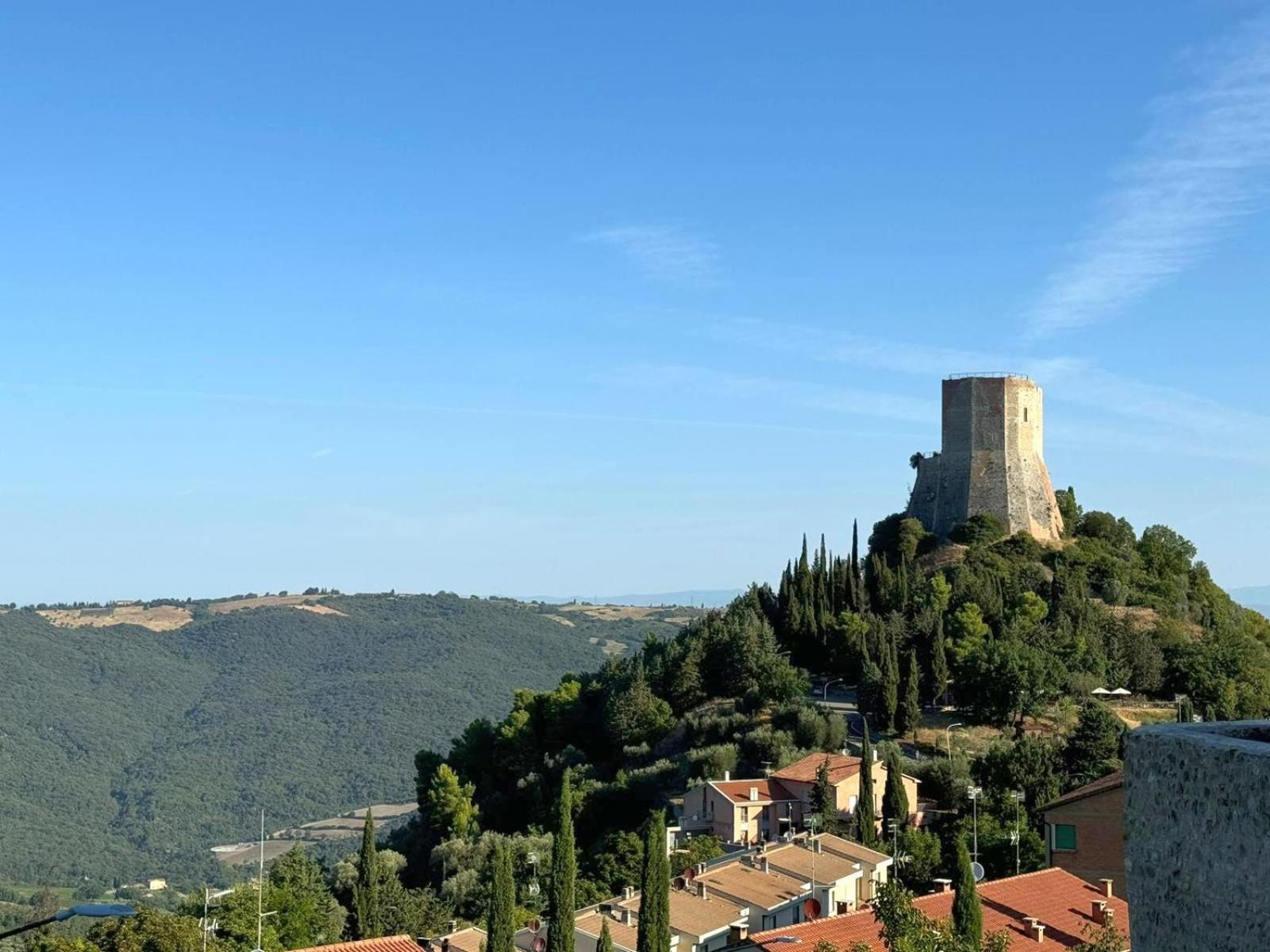 La Terrazza Sulla Val D'Orcia Apartman Castiglione dʼOrcia Kültér fotó