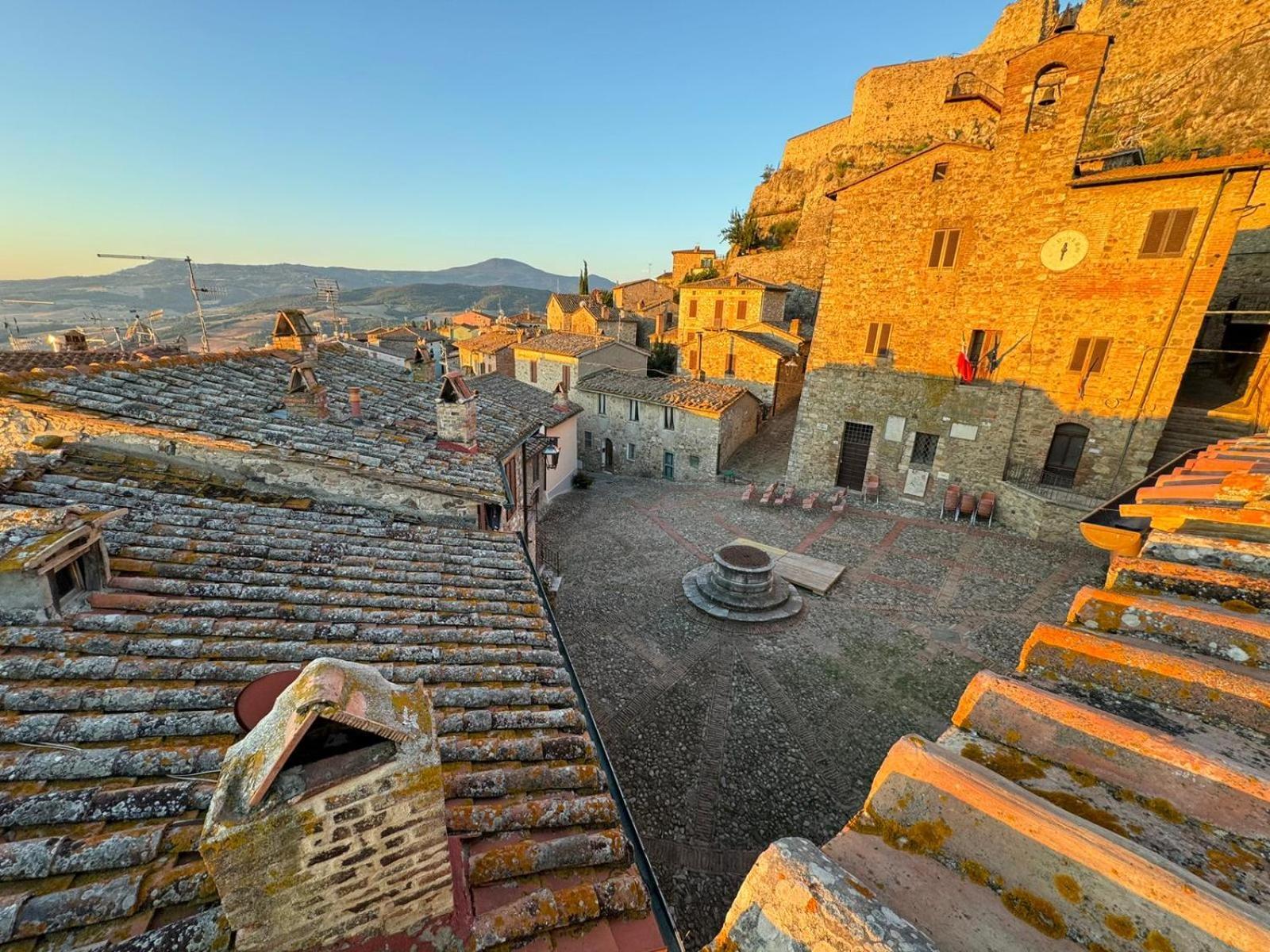 La Terrazza Sulla Val D'Orcia Apartman Castiglione dʼOrcia Kültér fotó