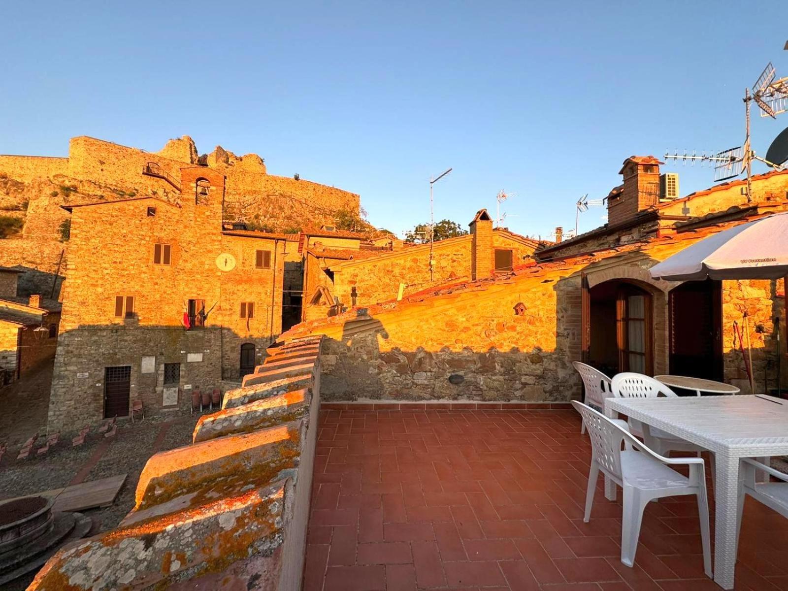 La Terrazza Sulla Val D'Orcia Apartman Castiglione dʼOrcia Kültér fotó