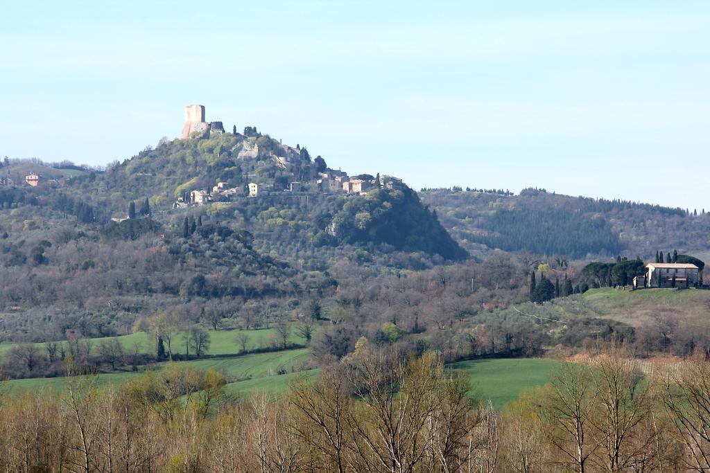 La Terrazza Sulla Val D'Orcia Apartman Castiglione dʼOrcia Kültér fotó
