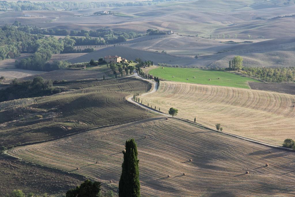 La Terrazza Sulla Val D'Orcia Apartman Castiglione dʼOrcia Kültér fotó