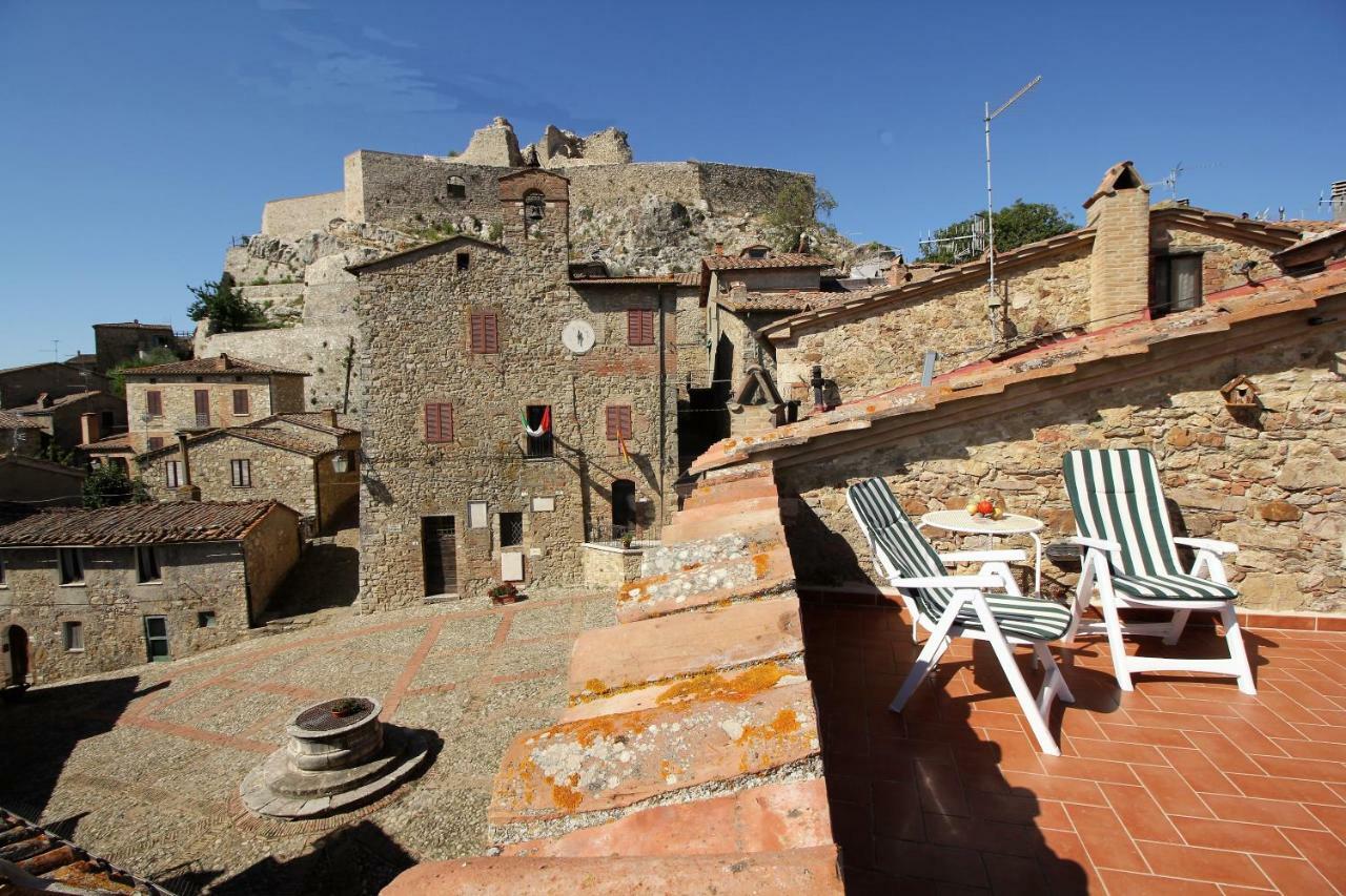 La Terrazza Sulla Val D'Orcia Apartman Castiglione dʼOrcia Kültér fotó